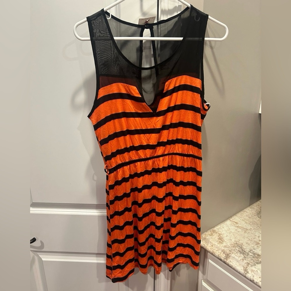 Women’s Mine Striped Dress Short Small NWT